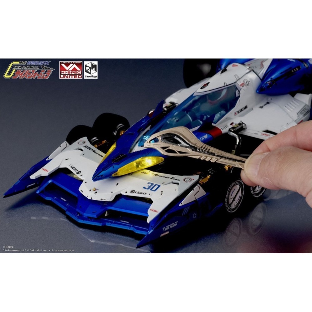 現貨！［Megahouse X threezero］ 閃電霹靂車『VA Hi-SPEC UNITED 超級阿斯拉01』-細節圖3