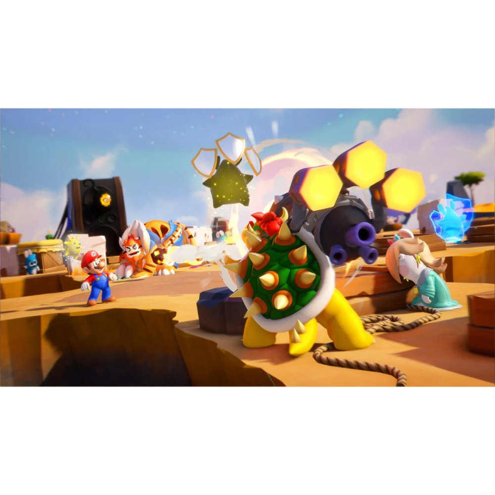 【AS電玩】NS Switch 瑪利歐+瘋狂兔子 希望之星 中文版 宇宙版-細節圖2
