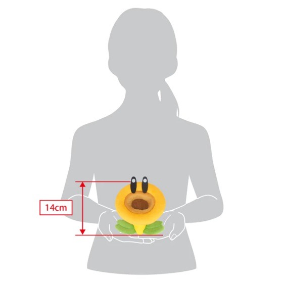 【AS電玩】任天堂旗艦店限定 超級瑪利歐驚奇系列 閒聊花花 絨毛娃娃 SMW03-細節圖4