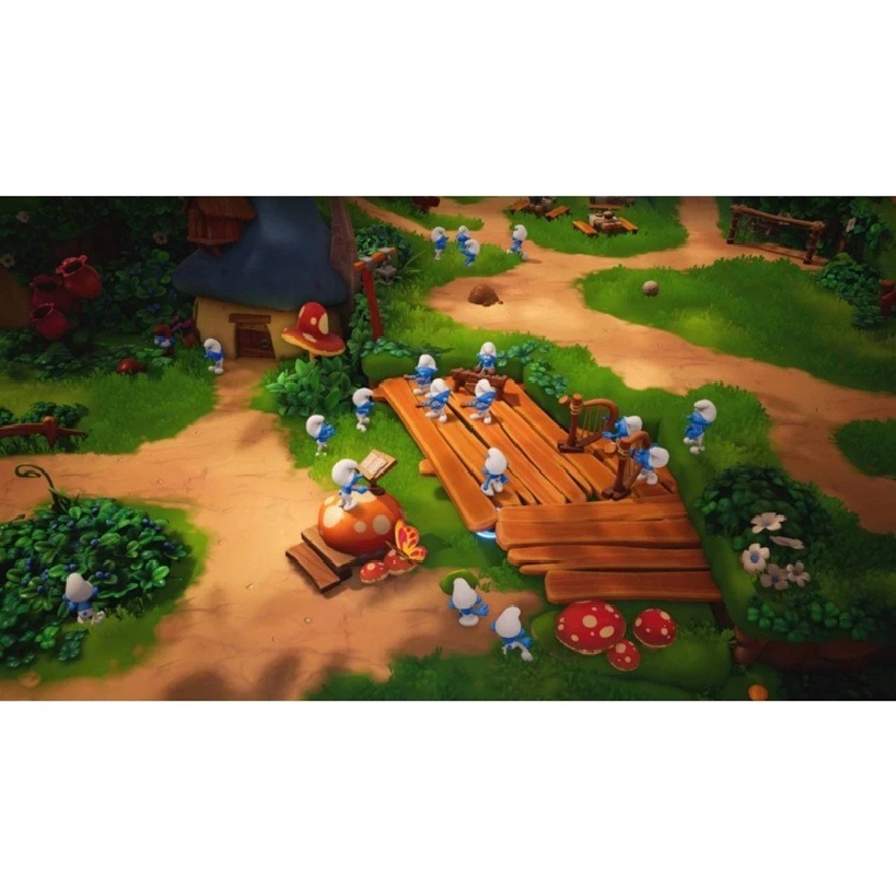 【AS電玩】 NS Switch 藍色小精靈 夢想 The Smurfs Dreams 中文版-細節圖2