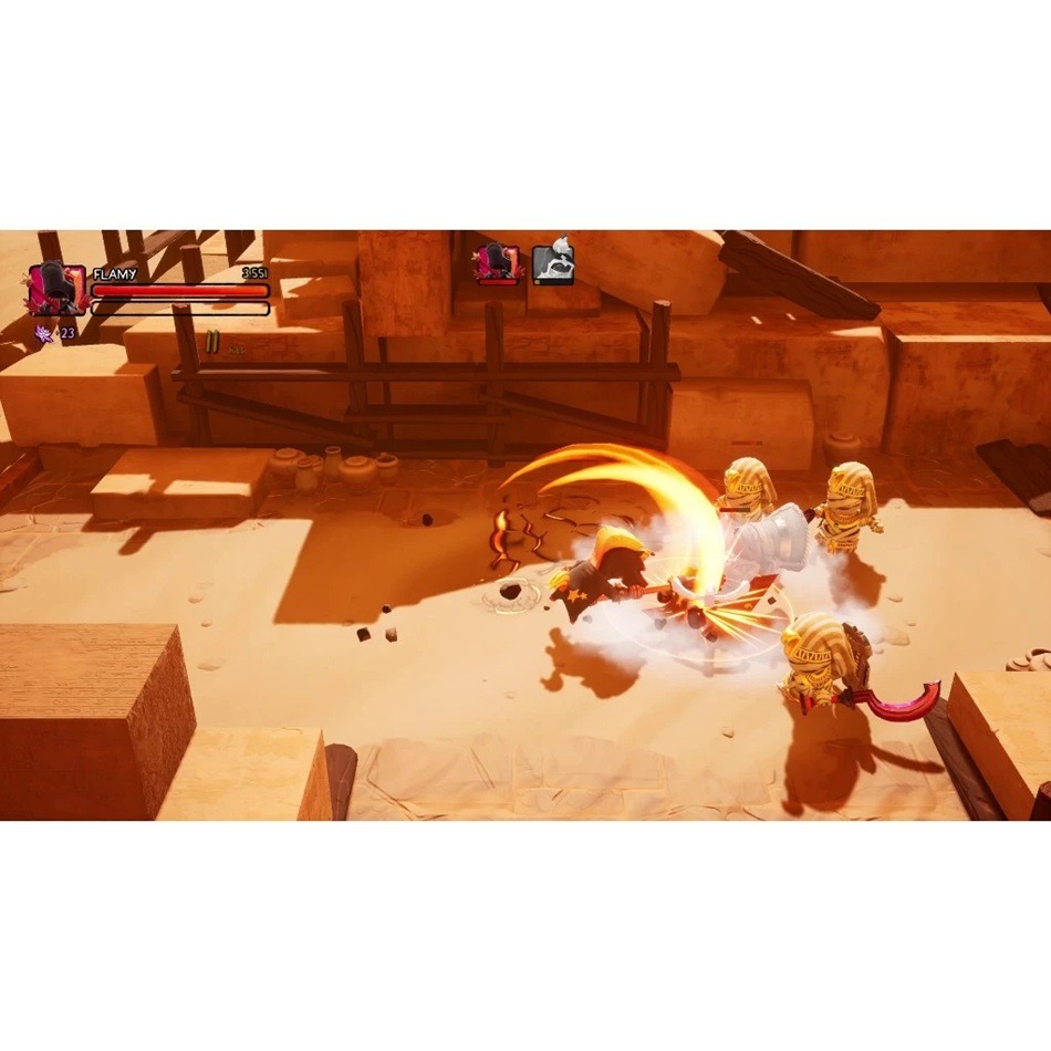 【AS電玩】NS Switch 巨盔英雄 尊榮版 Big Helmet Heroes 中文版-細節圖3