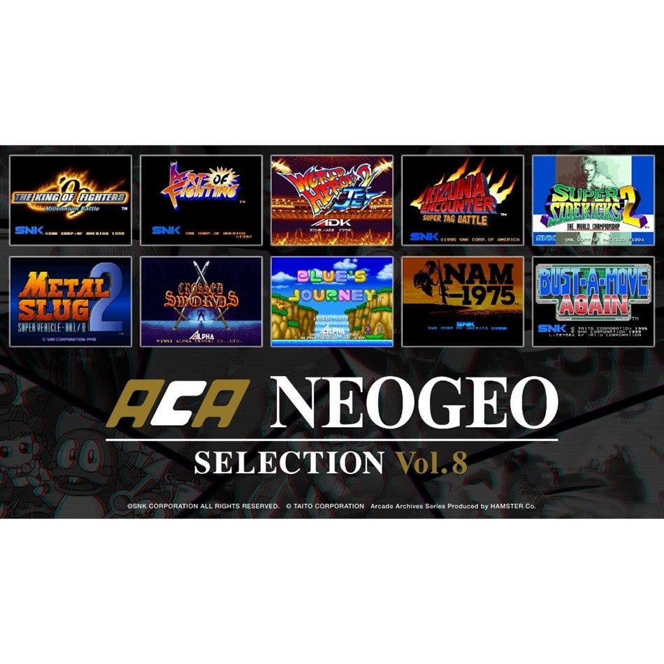 【AS電玩】 NS Switch ACA Neogeo Selection Vol.8 英日文版-細節圖2