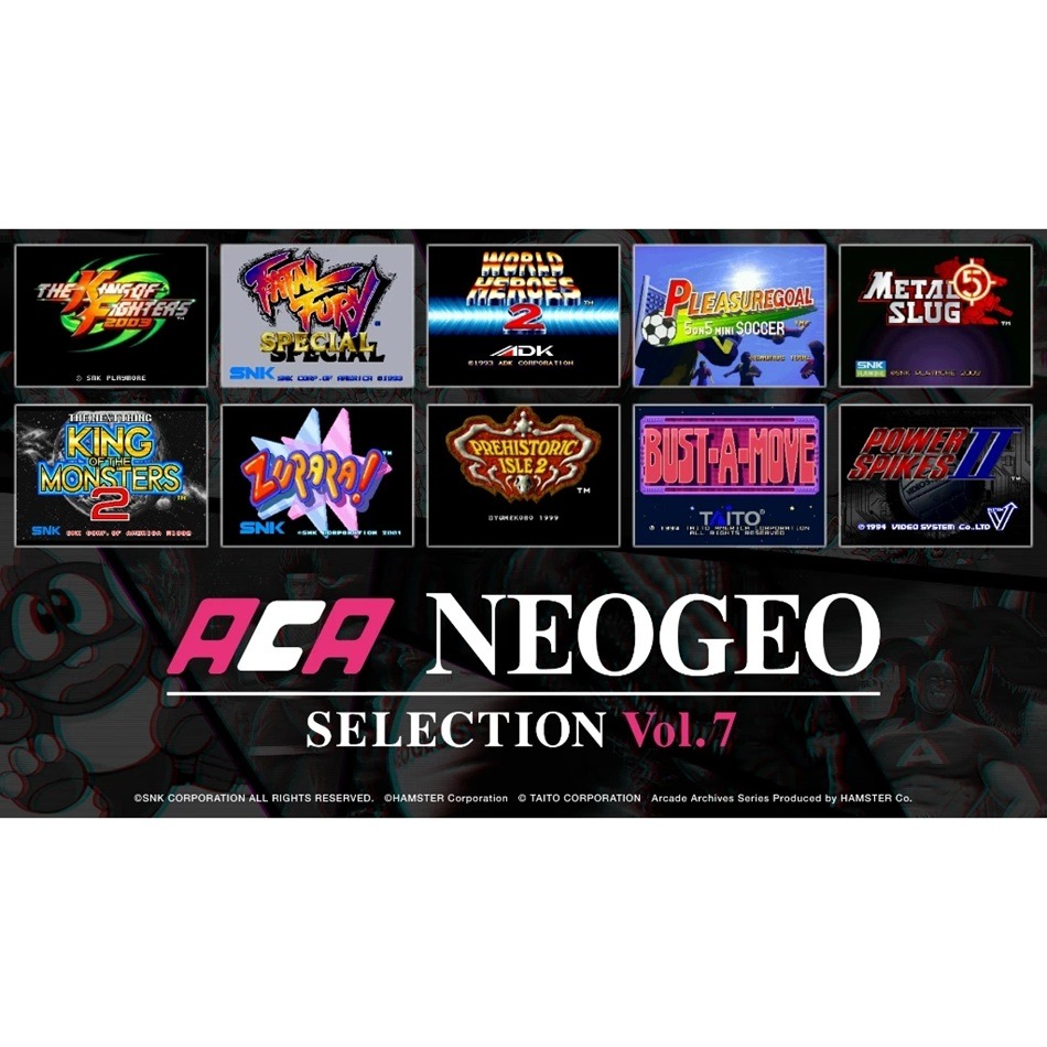 【AS電玩】 NS Switch ACA Neogeo Selection Vol.7 英日文版-細節圖2