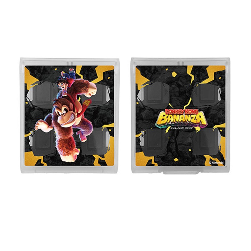 【AS電玩】 Keys Factory NS2 / NS 遊戲 16入卡帶收納盒 咚奇剛 蕉力全開式樣-細節圖2