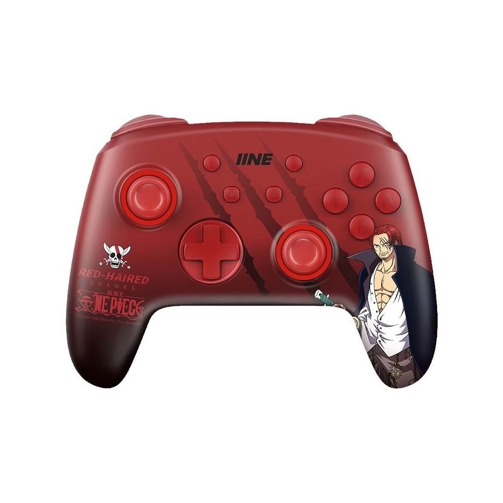 【AS電玩】 良值 NS2 Switch 2 PRO 無線控制器 航海王 海賊王 紅髮傑克款(含手把收納包) L929-細節圖2