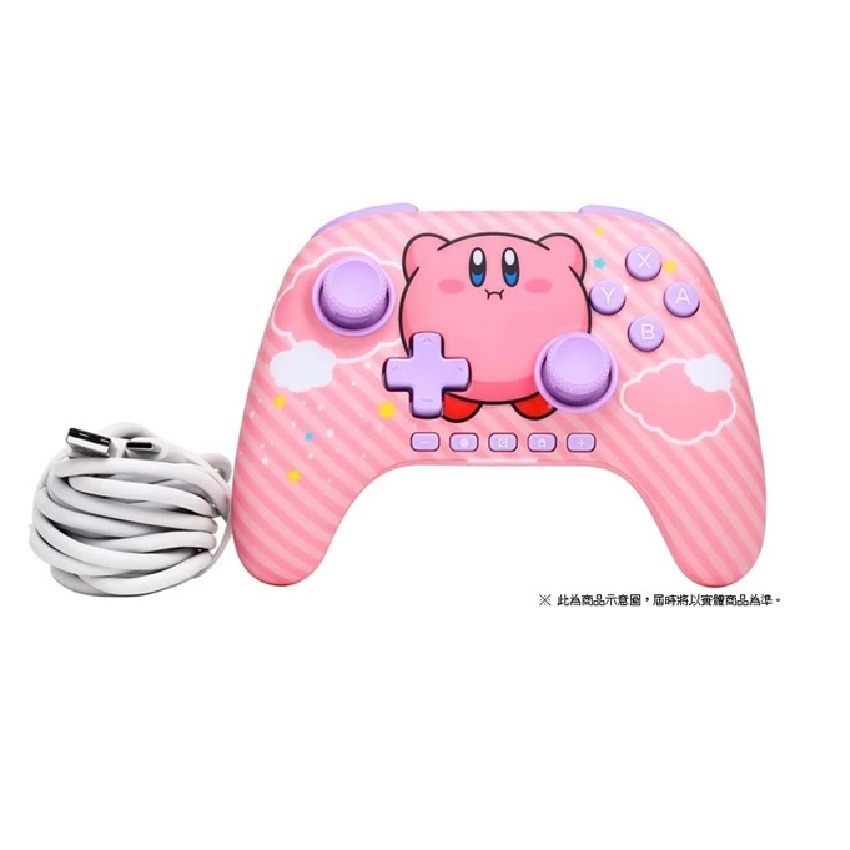 【AS電玩】 Power A NS2 Switch 2 無線遊戲控制器 膨脹卡比款-細節圖4