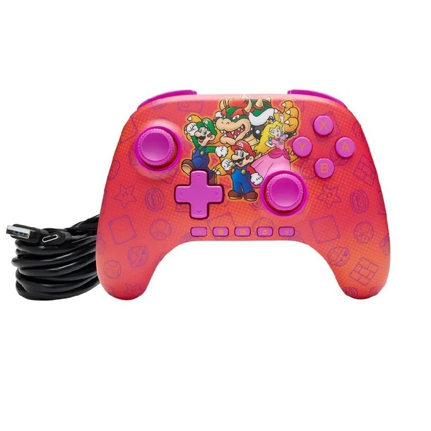 【AS電玩】 Power A NS2 Switch 2 無線遊戲控制器 瑪利歐家族款-細節圖4