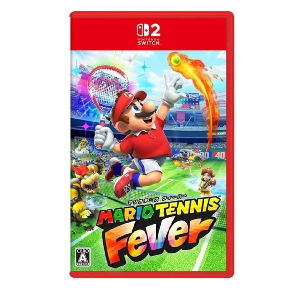 【AS電玩】NS2 Switch 2 瑪利歐網球 狂熱 中文版 + 網球拍 組合-細節圖2