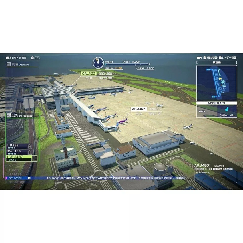 【AS電玩】NS Switch 航空管制官 機場英雄 中部國際機場 ALLSTARS 日文版-細節圖2