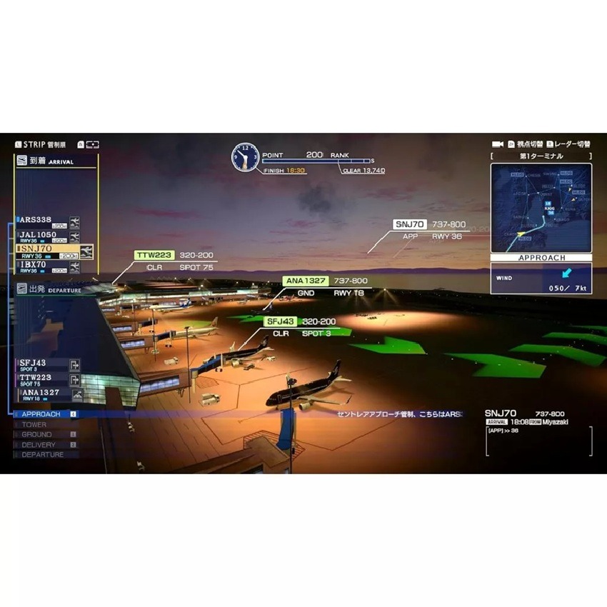 【AS電玩】NS Switch 航空管制官 機場英雄 中部國際機場 ALLSTARS 日文版-細節圖3