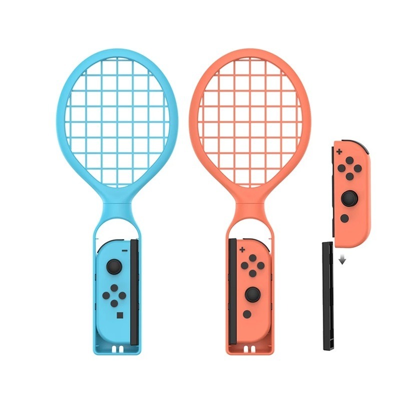 【AS電玩】DOBE NS2 / NS joy con 通用 網球拍 紅藍 TNS-3181-細節圖3