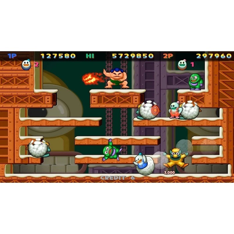 【AS電玩】NS Switch 雪人兄弟 Special 周年紀念版 中文版 (國際版)-細節圖2