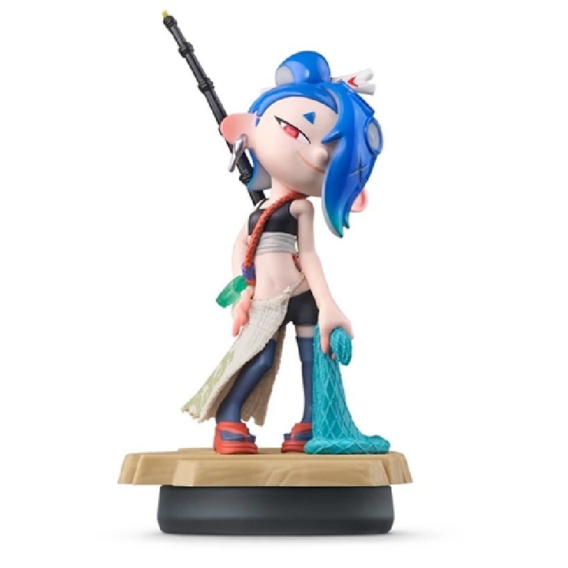 【AS電玩】Amiibo 魚漿幫 曼曼 莎莎 鬼福 斯普拉遁 塗擊隊系列-細節圖4
