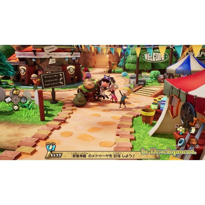 【AS電玩】首批特典 NS Switch 點心世界 The SNACK WORLD 黃金版 純日版-細節圖2