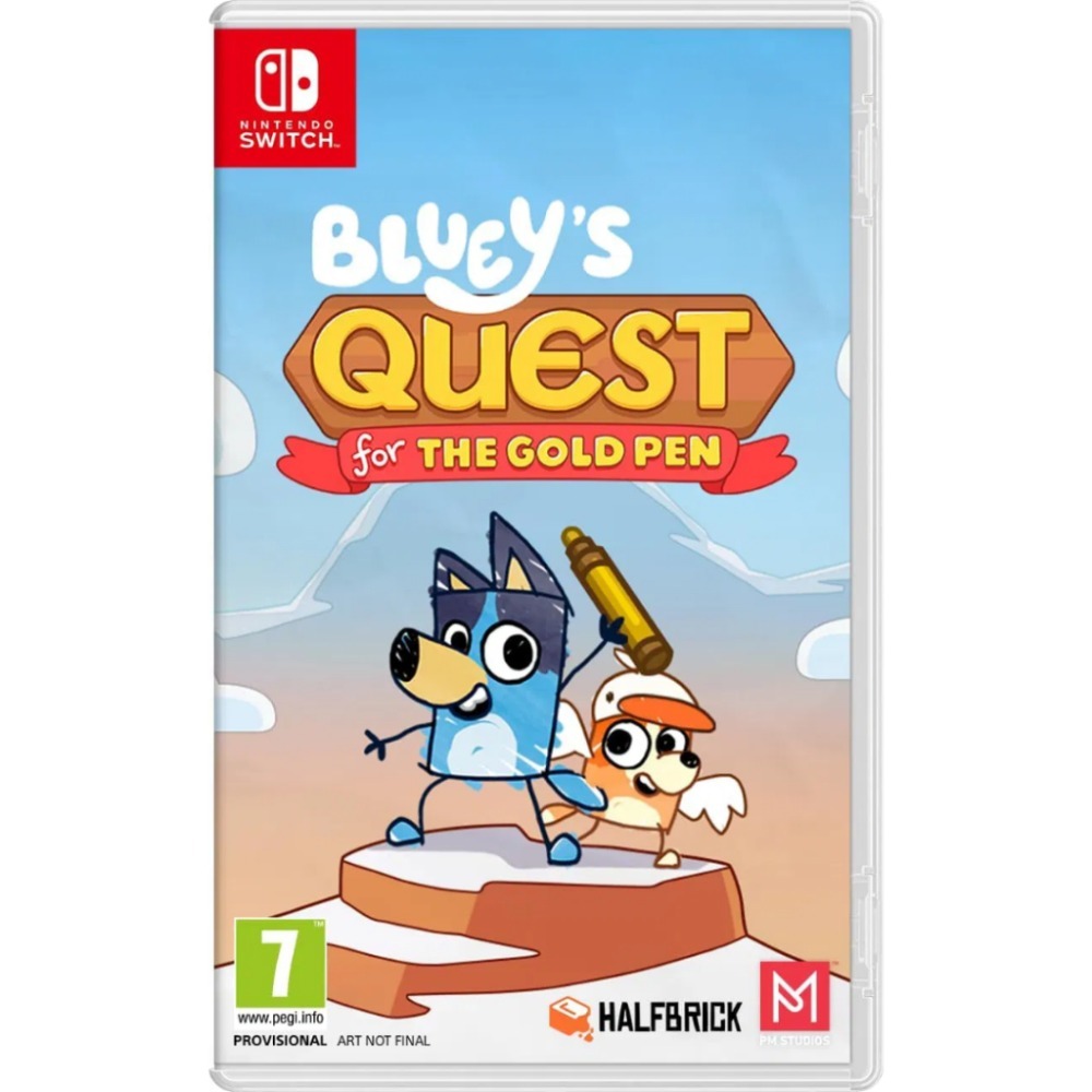 【AS電玩】NS 妙妙犬布麗 取回黃金筆 Bluey＇s Quest for the Gold Pen 中文版-規格圖5