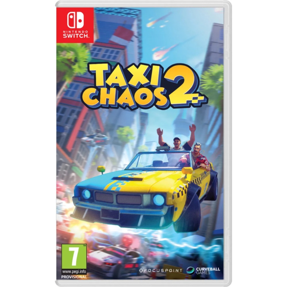 【AS電玩】 NS Switch 酷飆計程車2 Taxi Chaos 2  中文版-規格圖5