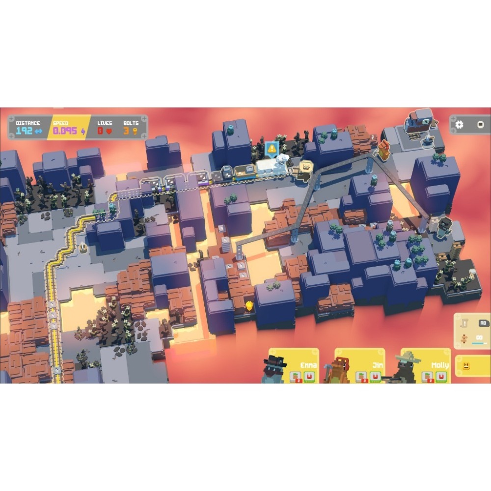 【AS電玩】NS Switch 一起開火車2 汽笛重鳴 Unrailed 2 Back on Track 限定版-細節圖2