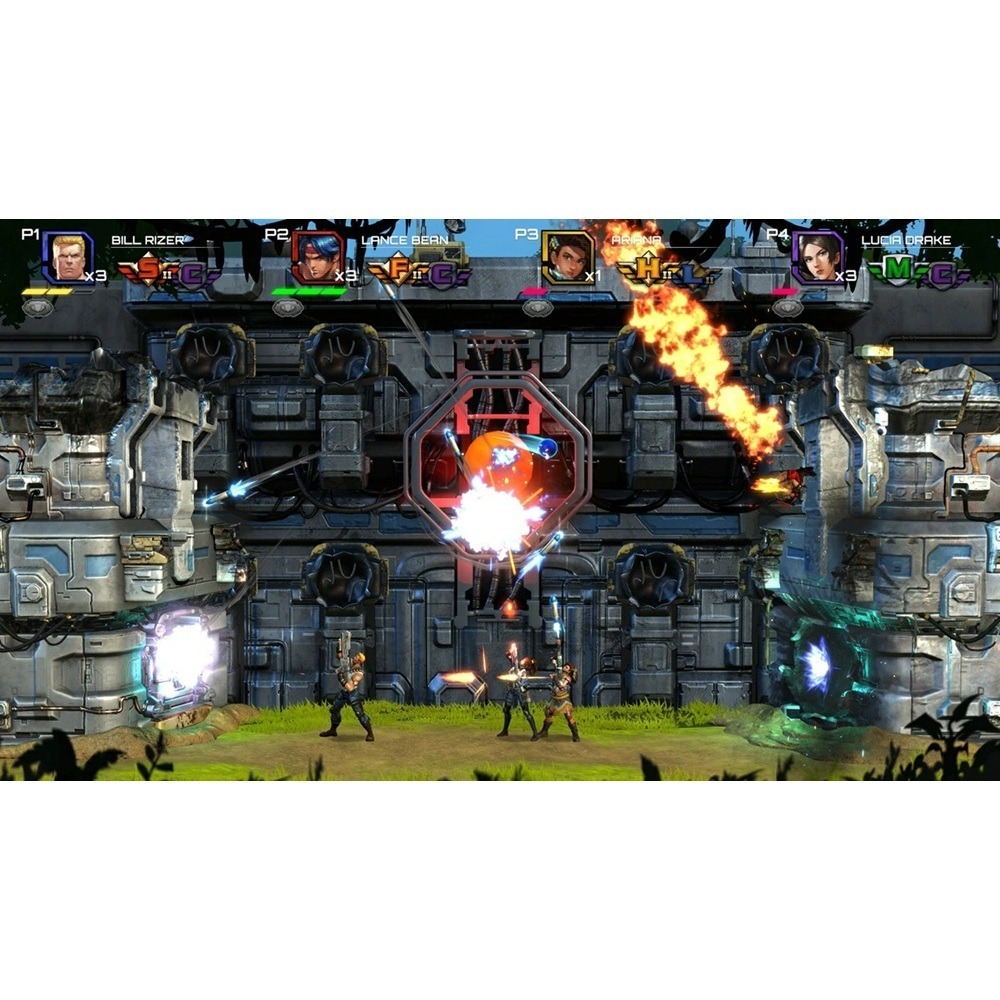 【AS電玩】 NS Switch 魂斗羅 加鲁加行動 加盧加行動 中文版 (國際版)-細節圖2