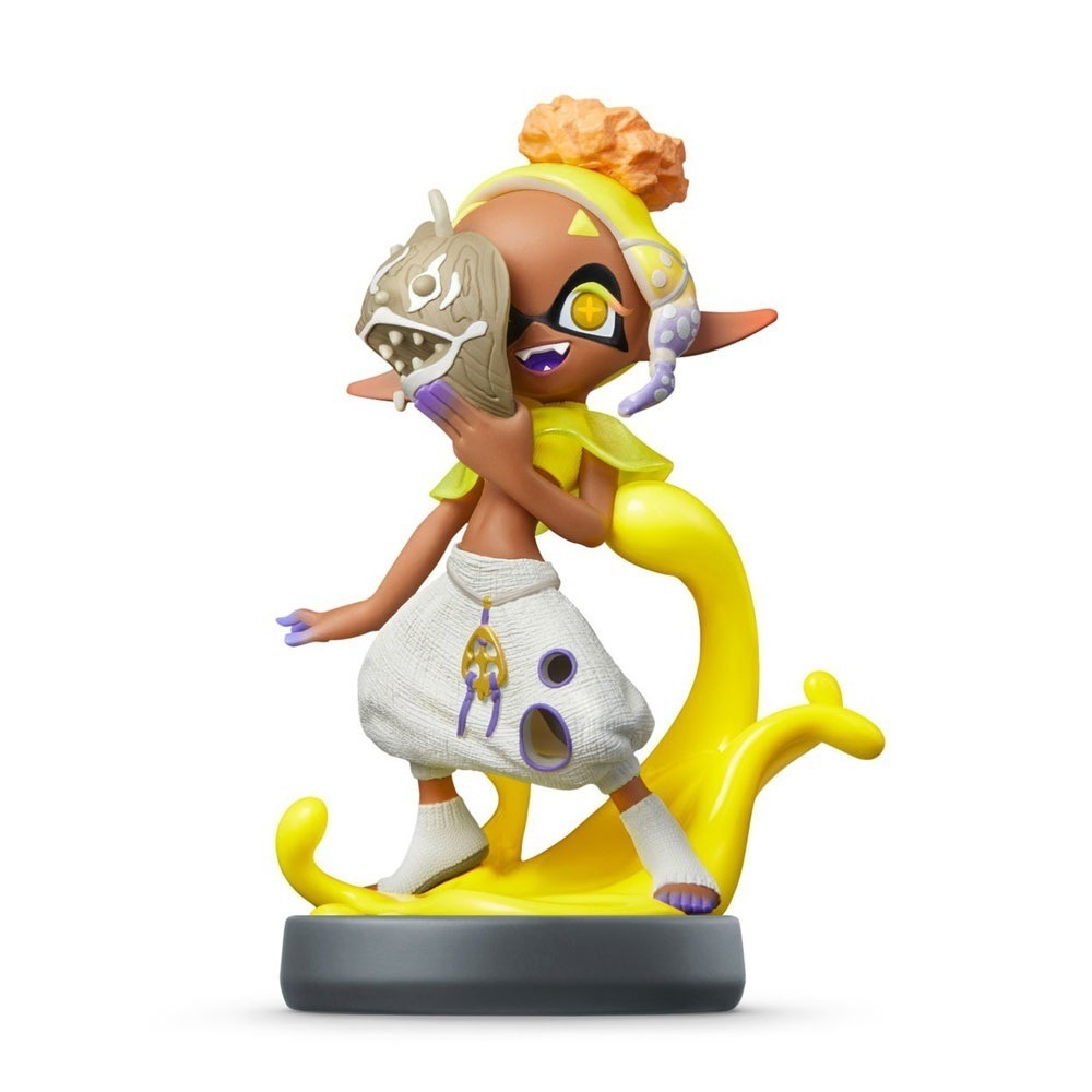 【AS電玩】 Amiibo 魚漿幫 鰻魚／鯊魚／鬼蝠魟 ( 莎莎／曼曼／鬼福 ) 三入組 斯普拉遁3 漆彈3系列-細節圖3