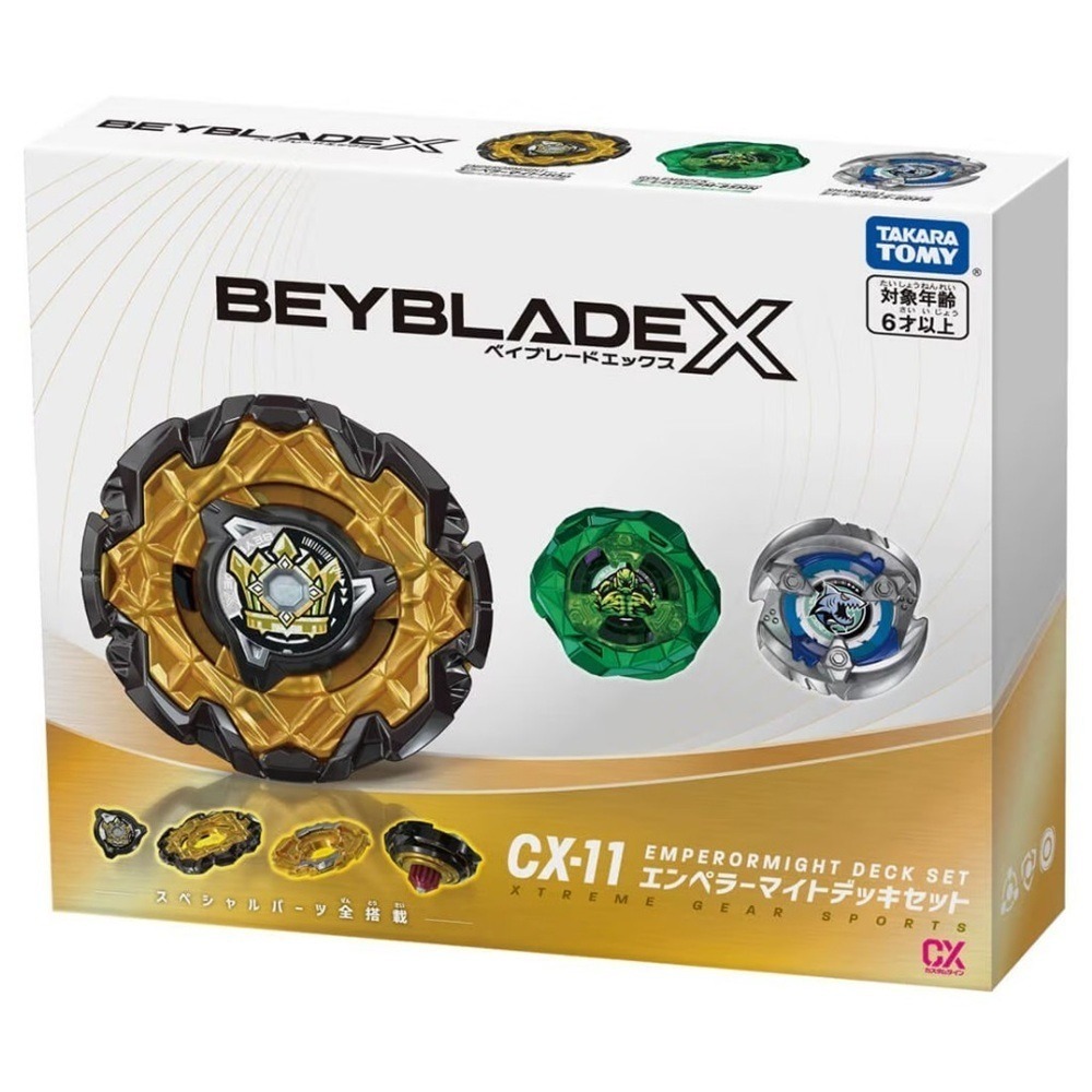 BEYBLADE X戰鬥陀螺 CX-11帝王威能 (台版) + PS5 劫薪日 3 Payday 3 限定版-細節圖2