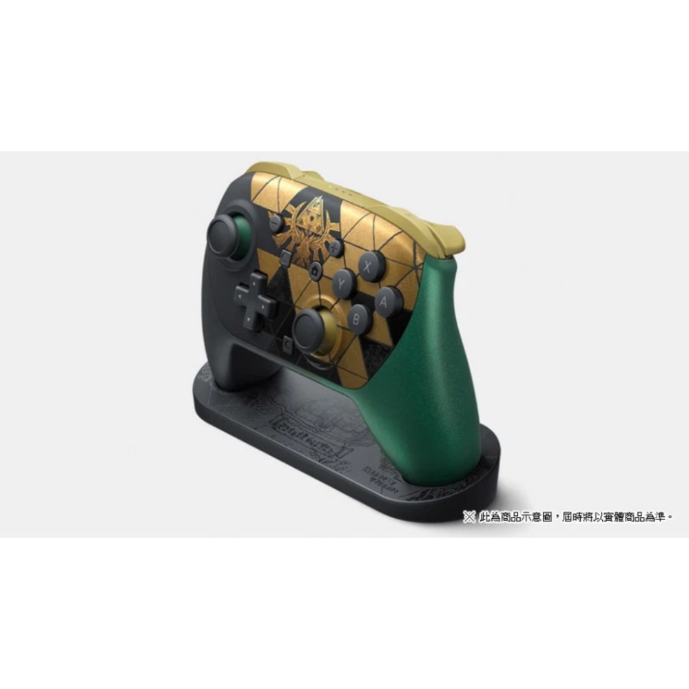 【AS電玩】10/29 NS2 Switch 2 Pro 控制器 薩爾達傳說 40週年紀念版 (附展示架)-細節圖3