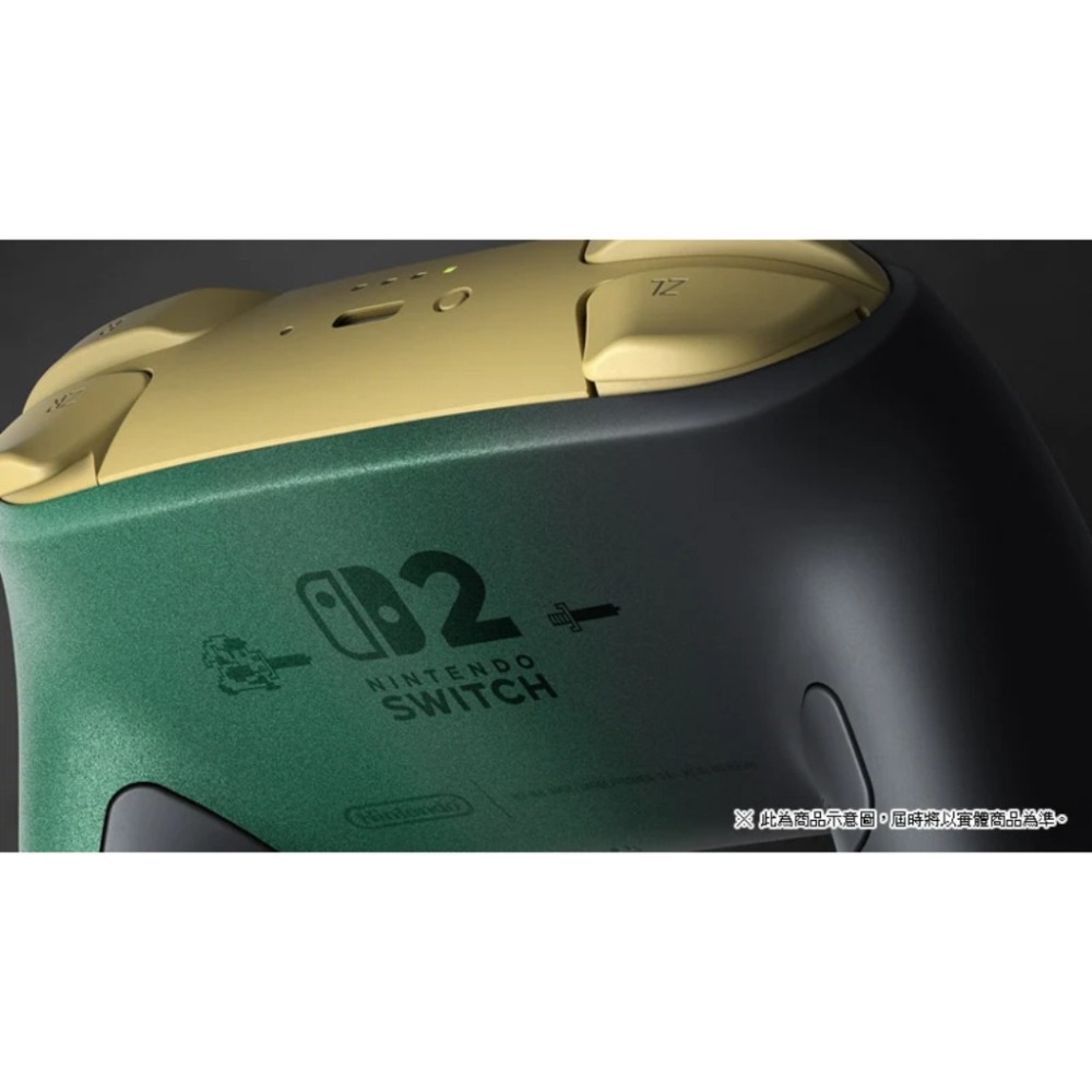 【AS電玩】10/29 NS2 Switch 2 Pro 控制器 薩爾達傳說 40週年紀念版 (附展示架)-細節圖4