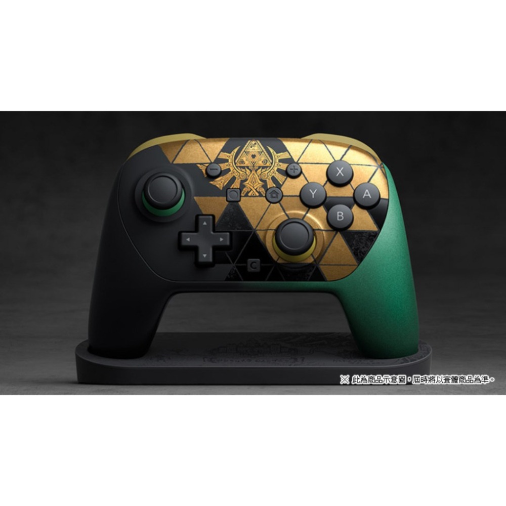 【AS電玩】10/29 NS2 Switch 2 Pro 控制器 薩爾達傳說 40週年紀念版 (附展示架)-細節圖5