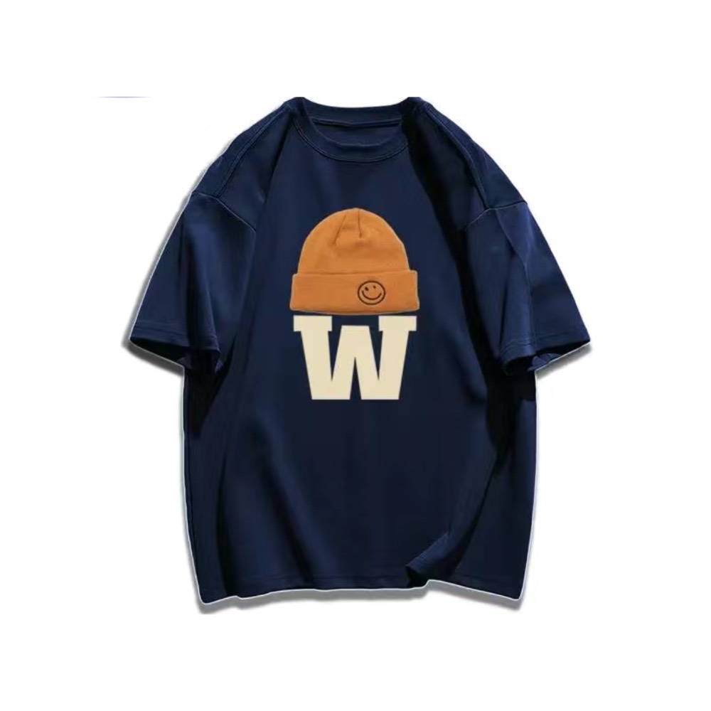 W字母重磅280G純棉上衣No3-細節圖3