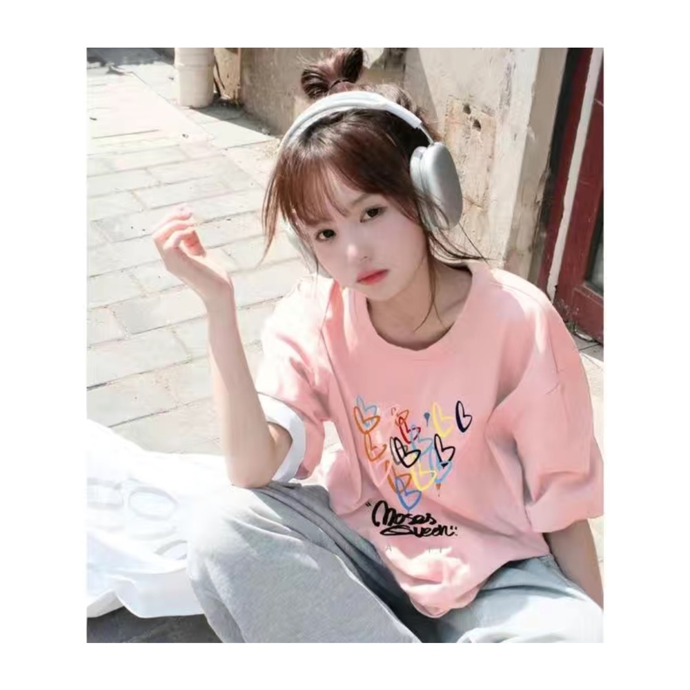 Ins甜妹重磅棉T No8-細節圖2