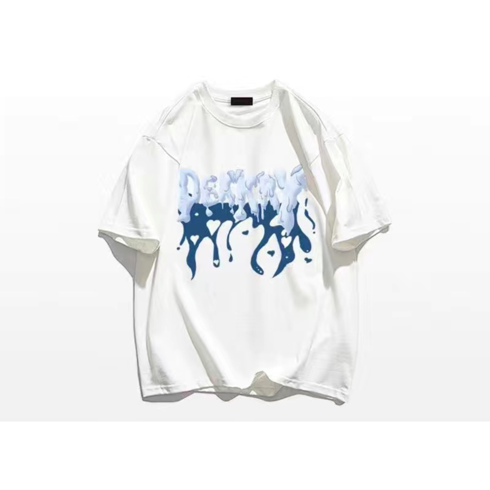 小編自留款✨立體字母重磅棉T(多色可選）No9-細節圖2