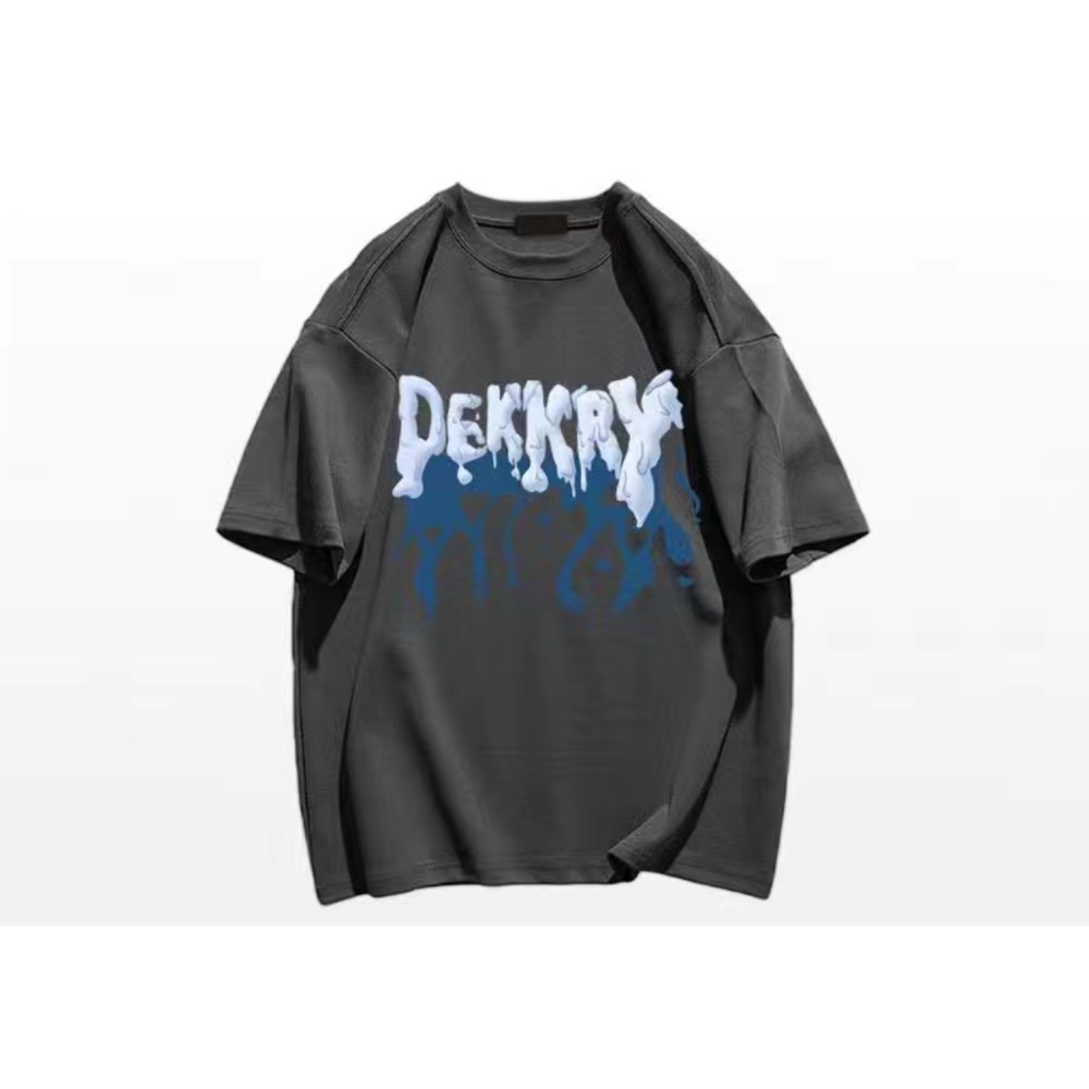 小編自留款✨立體字母重磅棉T(多色可選）No9-細節圖4