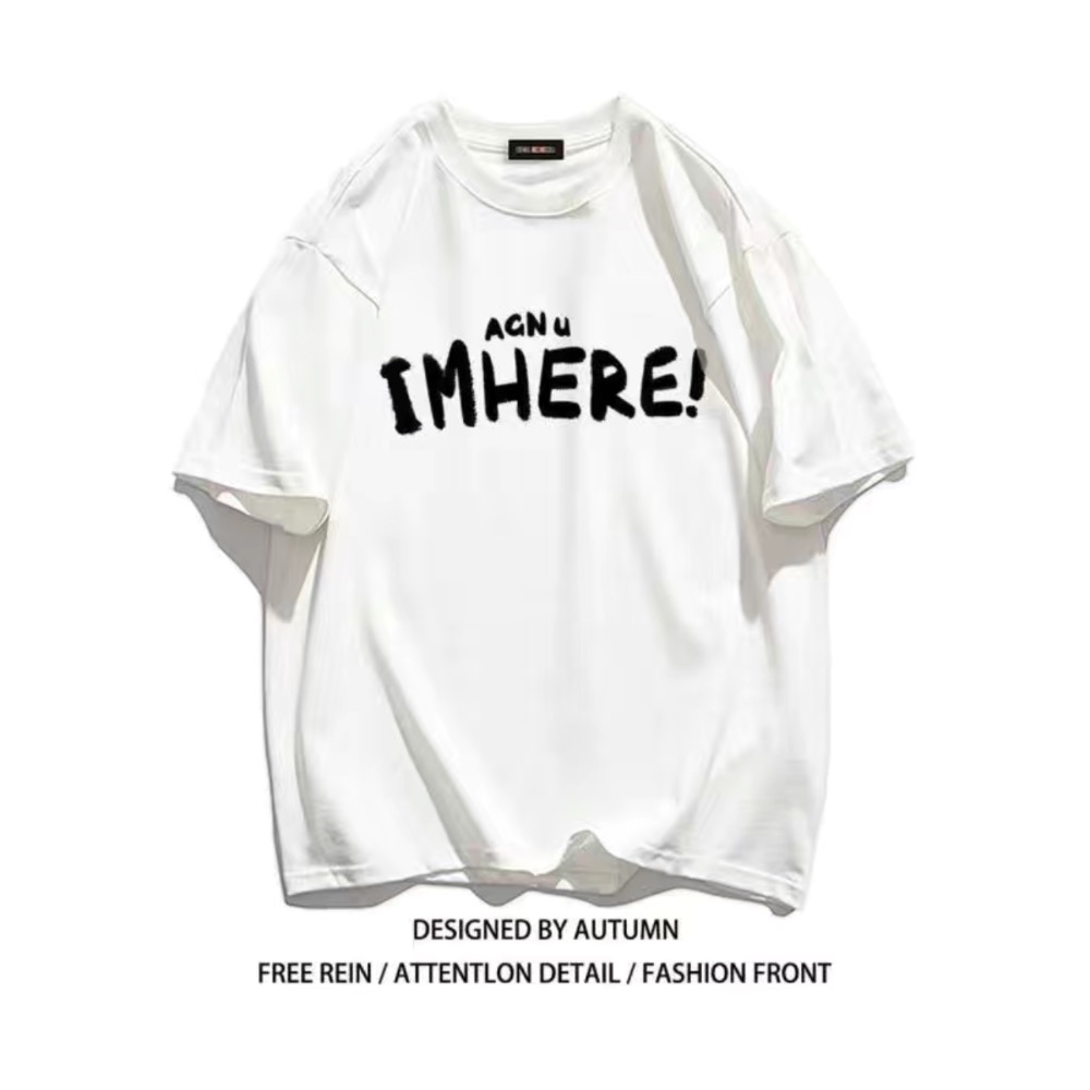 美式BF情侶款➕重磅棉T No12-細節圖3