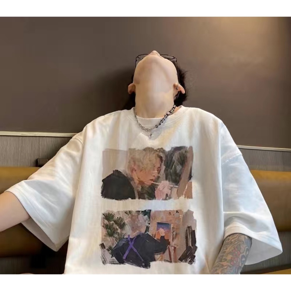 潮男必備➕少年感重磅棉T No13-細節圖2