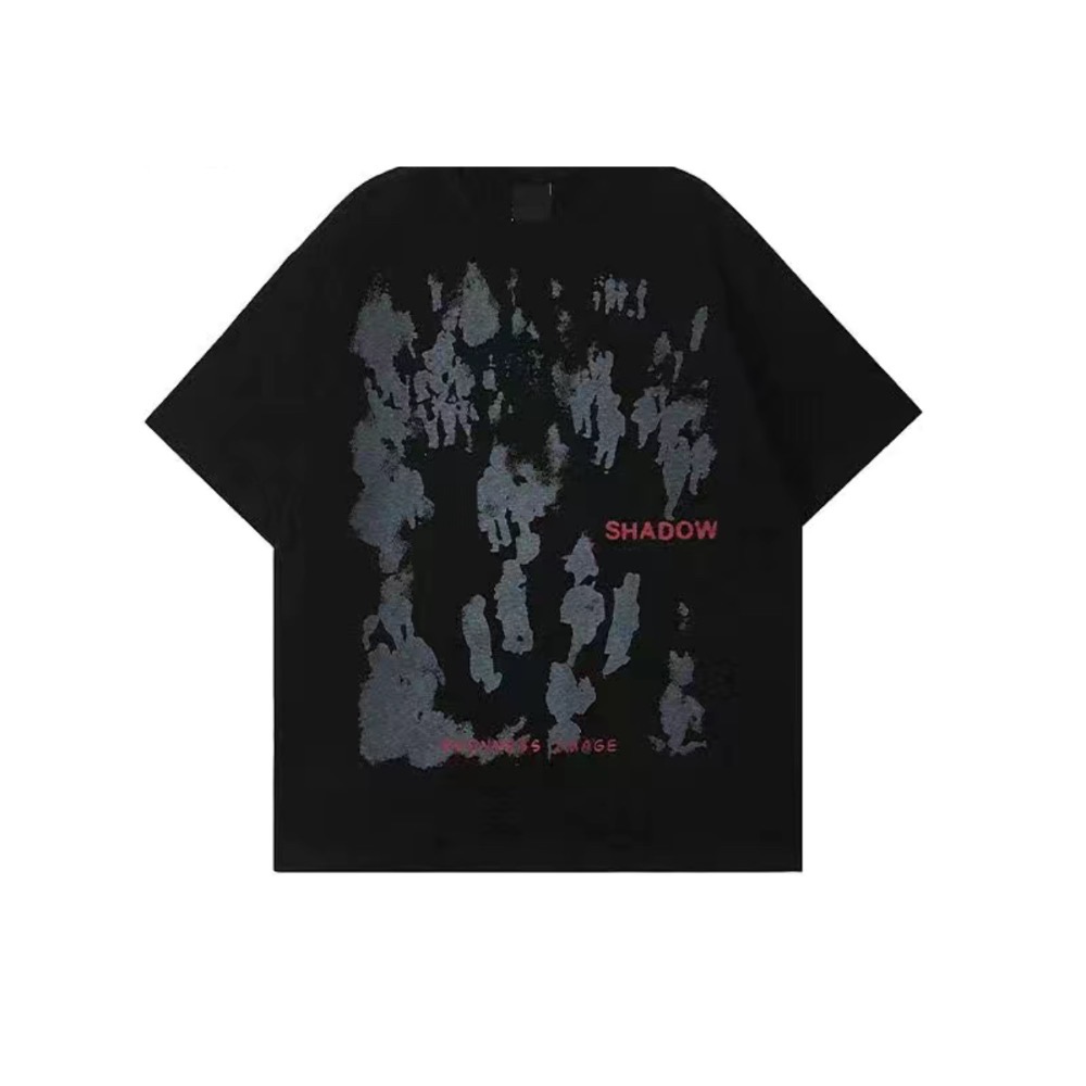 潮男必備➕水洗渲染重磅棉T No14-細節圖4