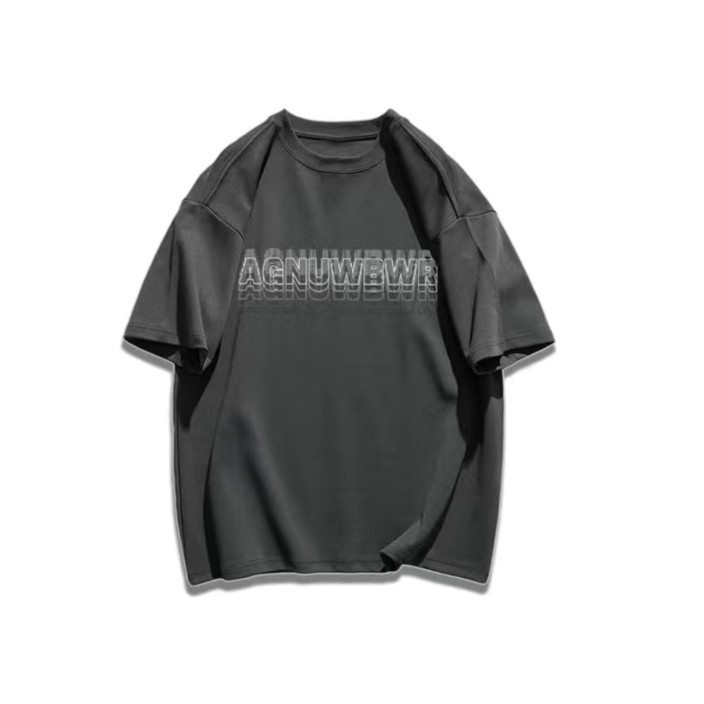 美式街頭風重磅質感棉T No15-細節圖2