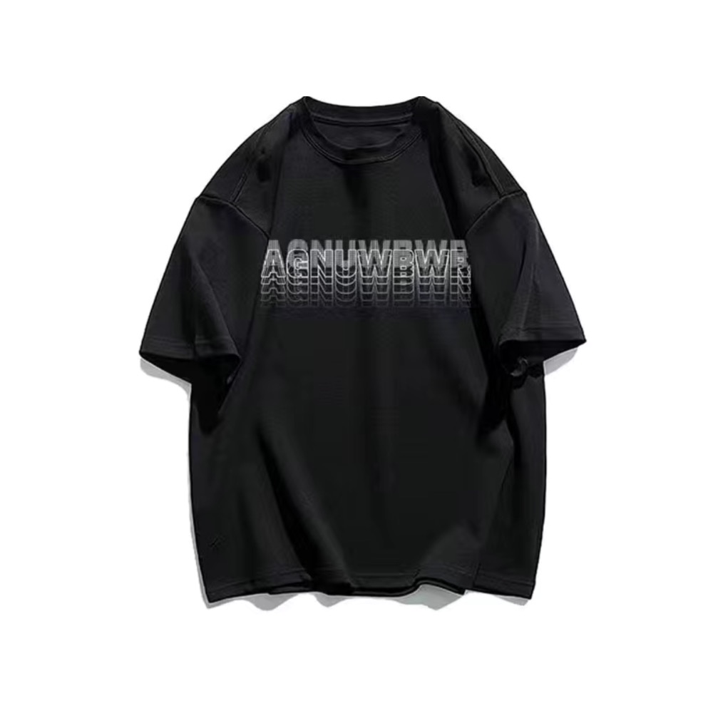 美式街頭風重磅質感棉T No15-細節圖4