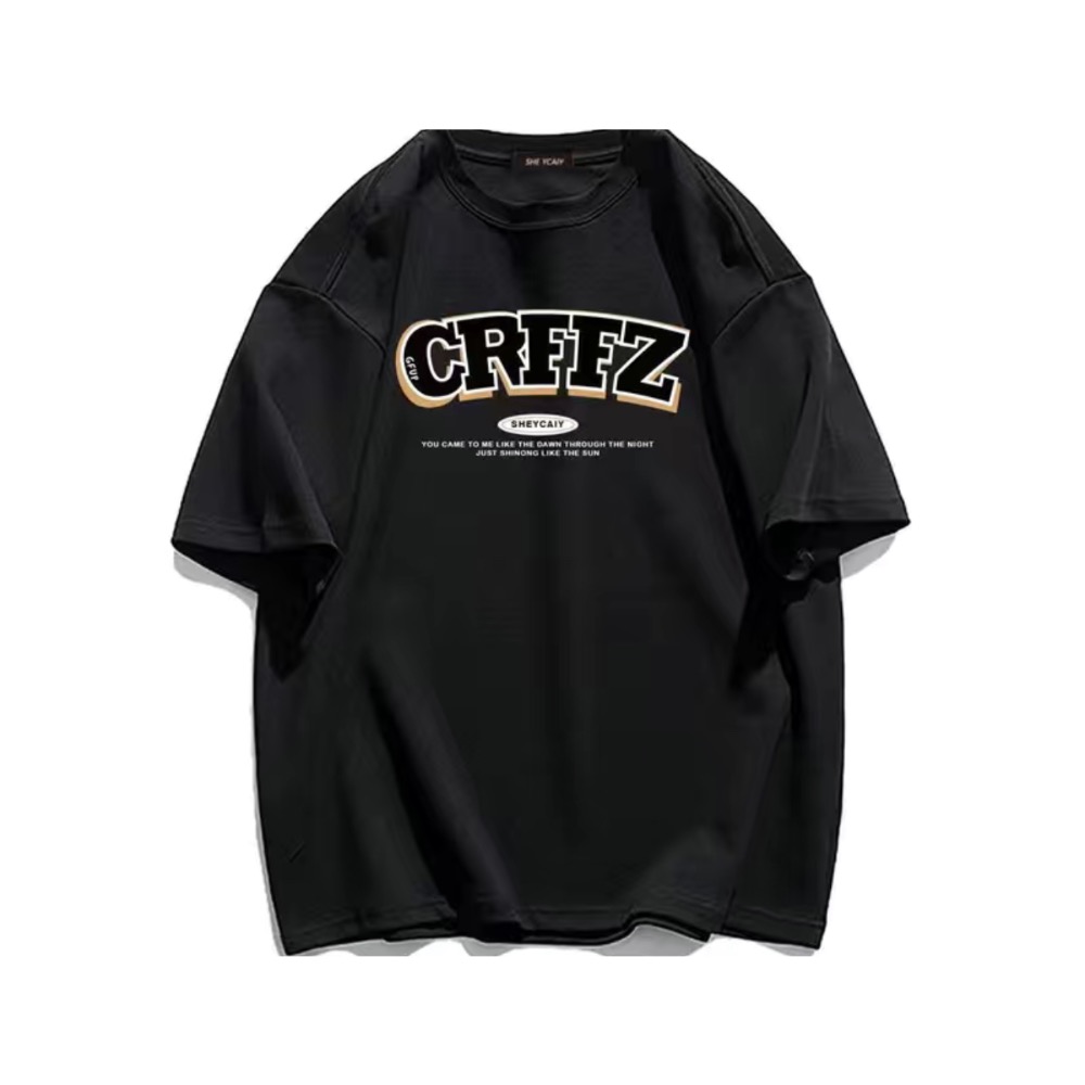 CRFFZ字母重磅棉T No17-細節圖3