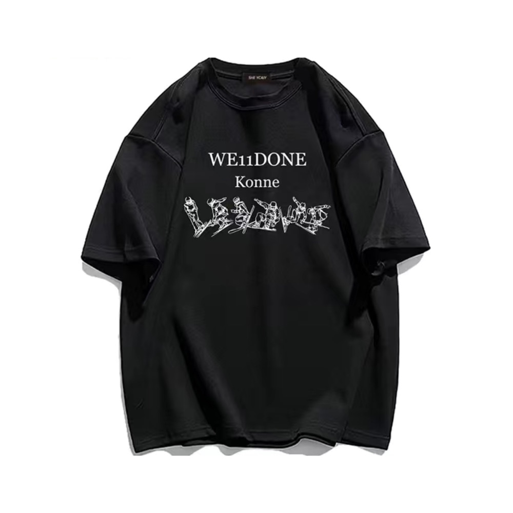 小編自留款✨質感重磅字母棉T No21-細節圖3