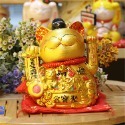 {鴻運}24小時可出貨 開店送禮。招手招財貓  送賀卡 陶瓷招財貓 招財貓 代寫賀卡 擺手款招財貓 搖手招財貓 招財貓-規格圖6