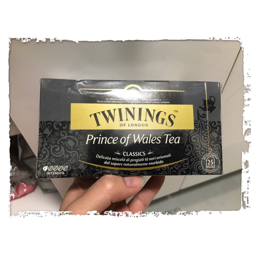 🇮🇹《新鮮現貨》義大利代購。TWININGS唐寧茶威爾斯王子茶（25小包）/盒-細節圖2