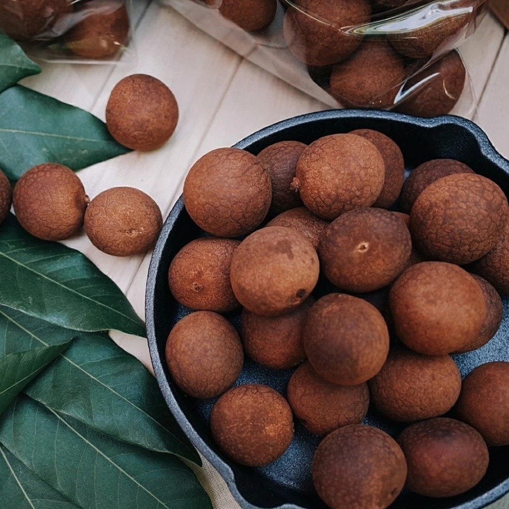 柴燒帶殼龍眼乾-500g/包-細節圖2