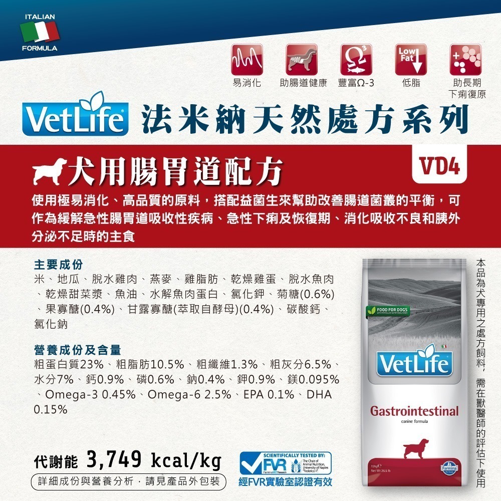 【星際萌寵】法米納犬飼料-天然處方系列狗飼料-細節圖4