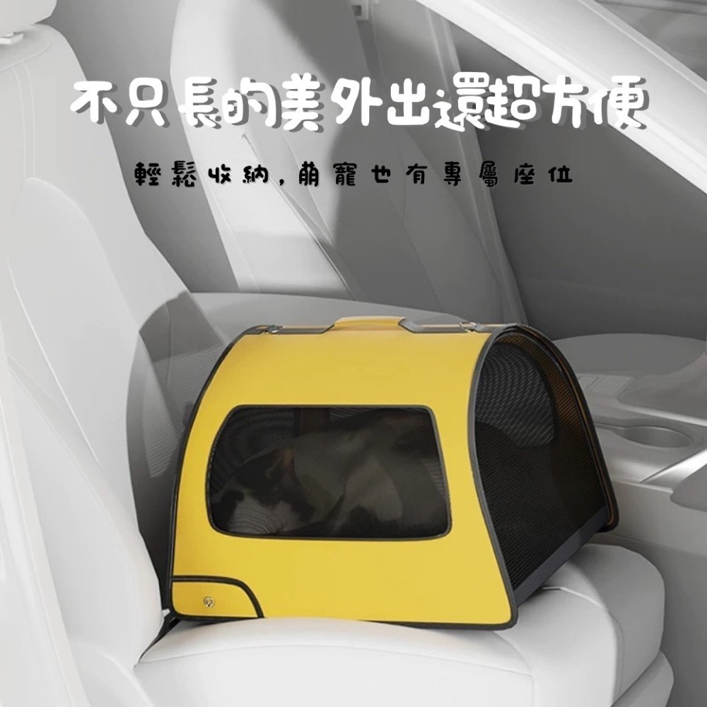 【星際萌寵】雙層摺疊寵物推車寵物用品-細節圖4