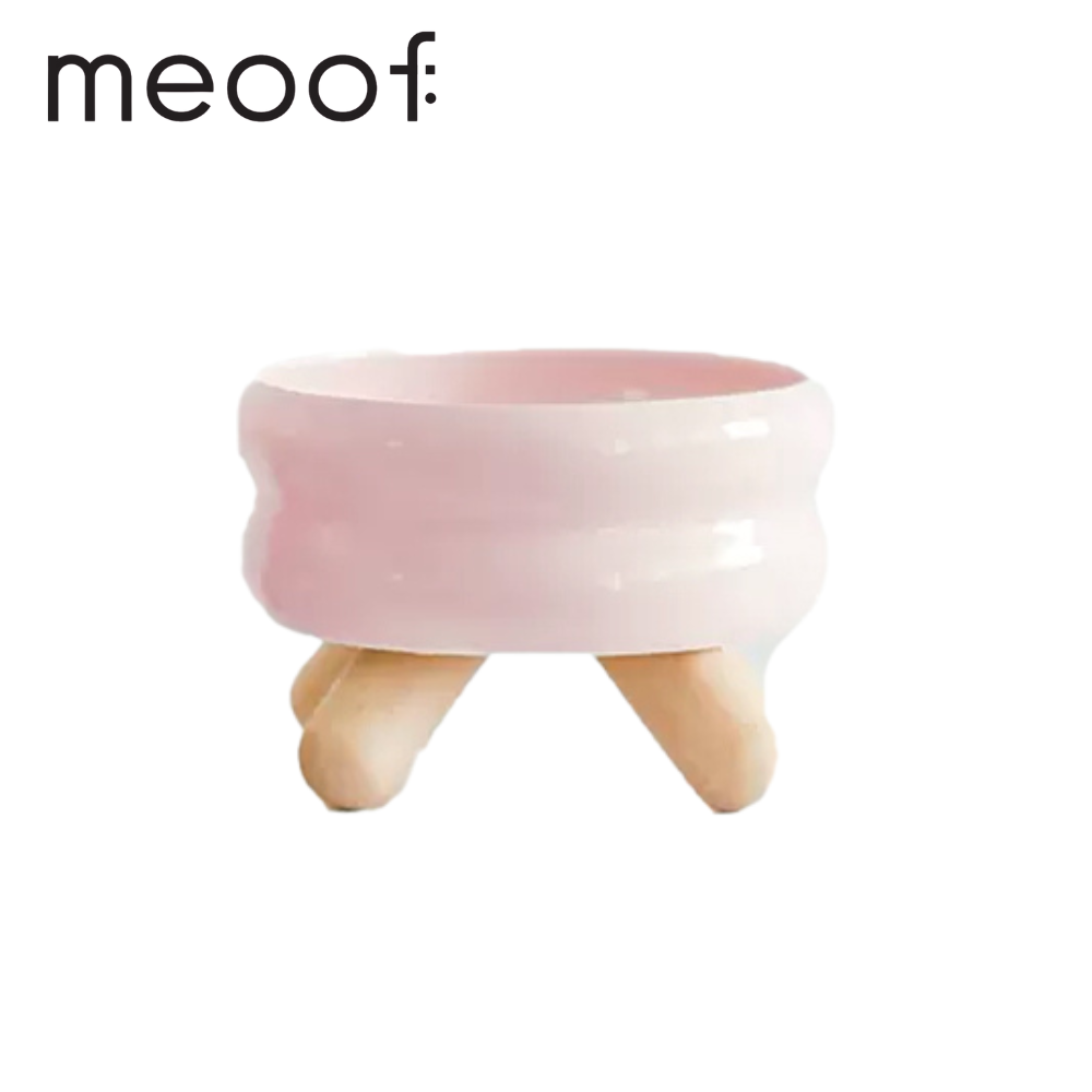 【星際萌寵】meoof | Gulu寵物陶瓷水碗寵物用品-規格圖1