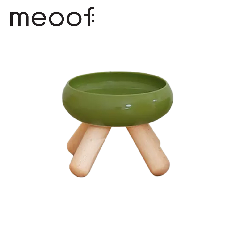 【星際萌寵】meoof | Gulu寵物陶瓷食碗寵物用品-規格圖1
