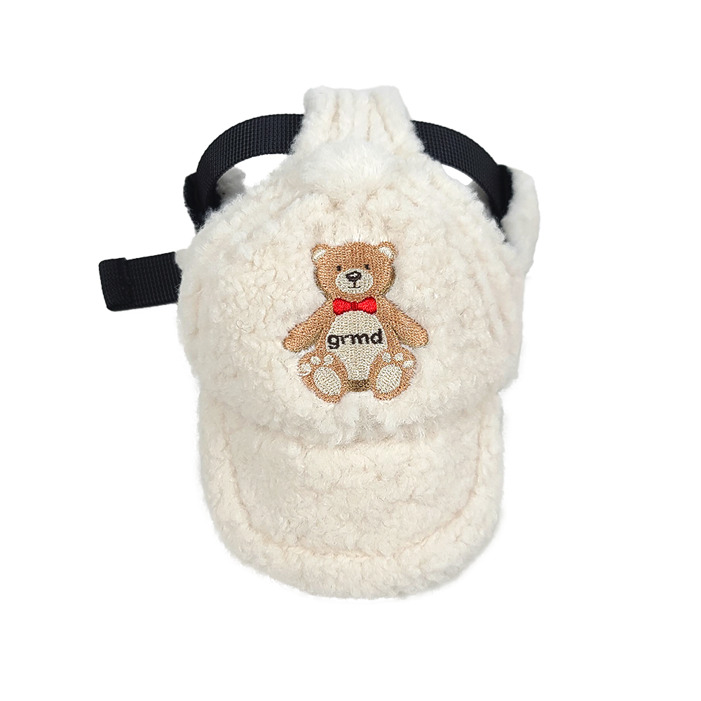 【星際萌寵】正韓A_小熊棒球帽寵物用品-細節圖2