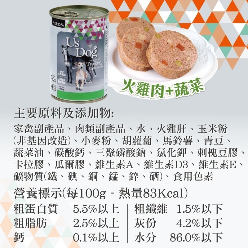 【星際萌寵】惜時 | UsDog義大利犬主食罐系列 狗罐-細節圖6