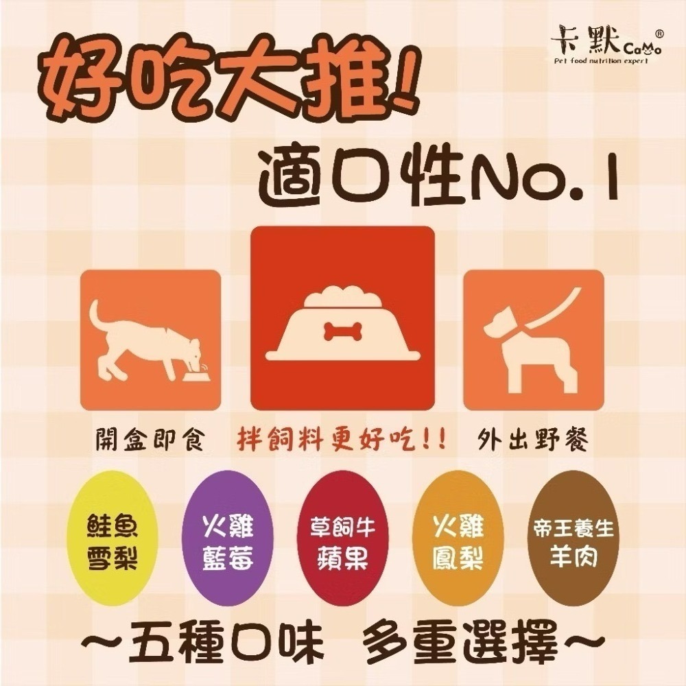 【星際萌寵】卡默 | 狗狗鮮食餐盒100g 狗罐-細節圖4