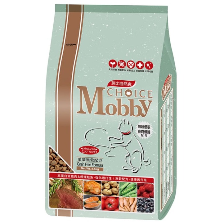 【星際萌寵】莫比 | 貓飼料1.5KG 貓飼料-規格圖1