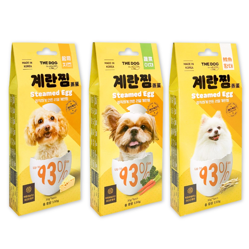(本月超殺)【星際萌寵】 | 韓國 THE DOG 新鮮蒸蛋條-細節圖6